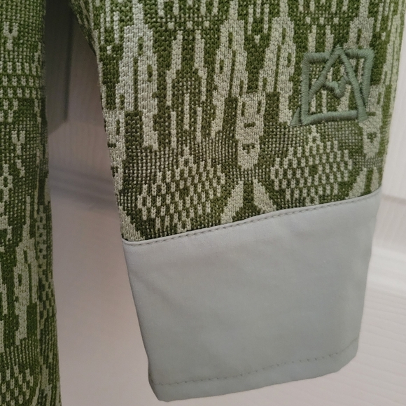 Avalanche Outdoor Southwestern Green Rossmore Mens Shacket Shirt Jacket Size M - Picture 10 of 16